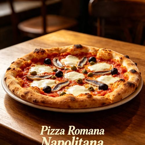 Pizza romana grande